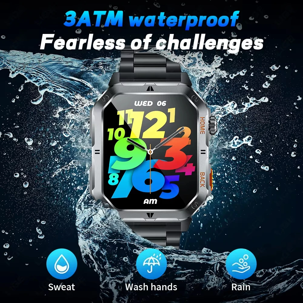 مشاهدة الإصدار العالمي للرجال والنساء HD AMOLED مصباح يدوي عرض معدل ضربات القلب بلوتوث دعوة GPS المسار مقاوم للماء الرياضة ساعة ذكية