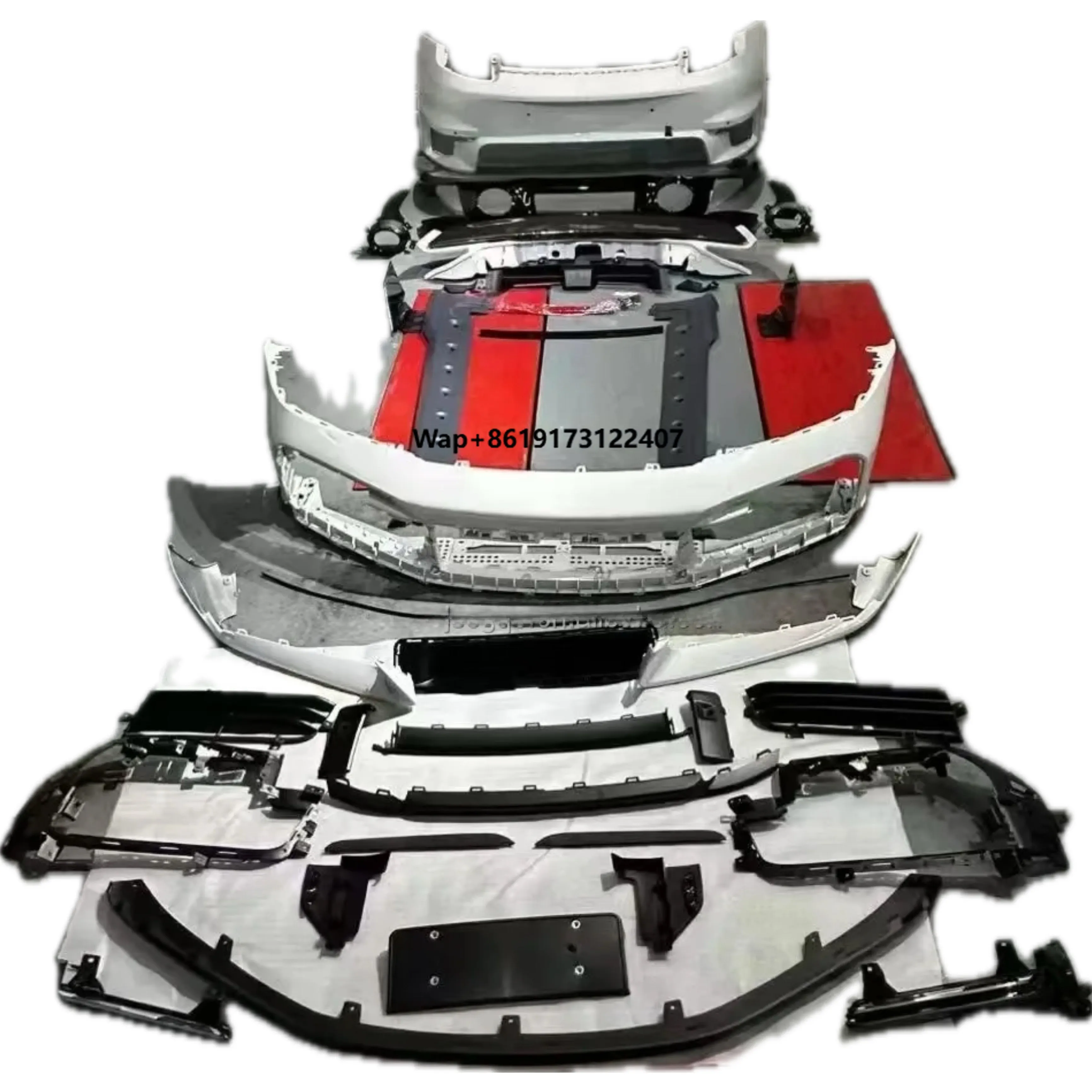 PP Body Kit Car Parts for  911 992 Turbo Sd Body Kit Front Rear Bumper