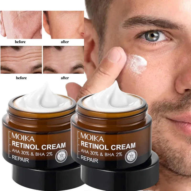 

Men Anti-aging Wrinkle Face Cream Retinol Cream for Men Firming Moisturizing Retinol Face Cream Anti-aging Facial Treatment 30g