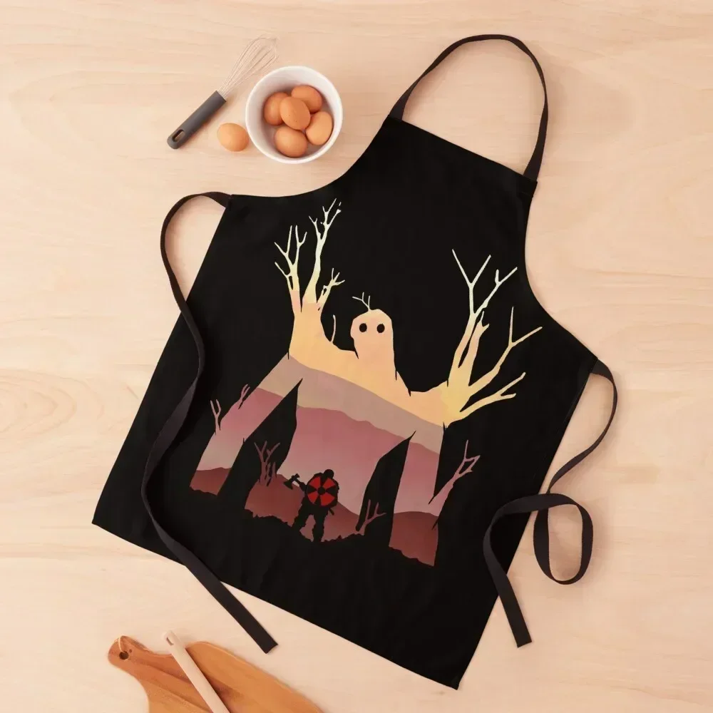 

Valheim Elder - Illusion Apron Household Items Kitchen for women with pocket Restaurant Women Kitchen'S Apron