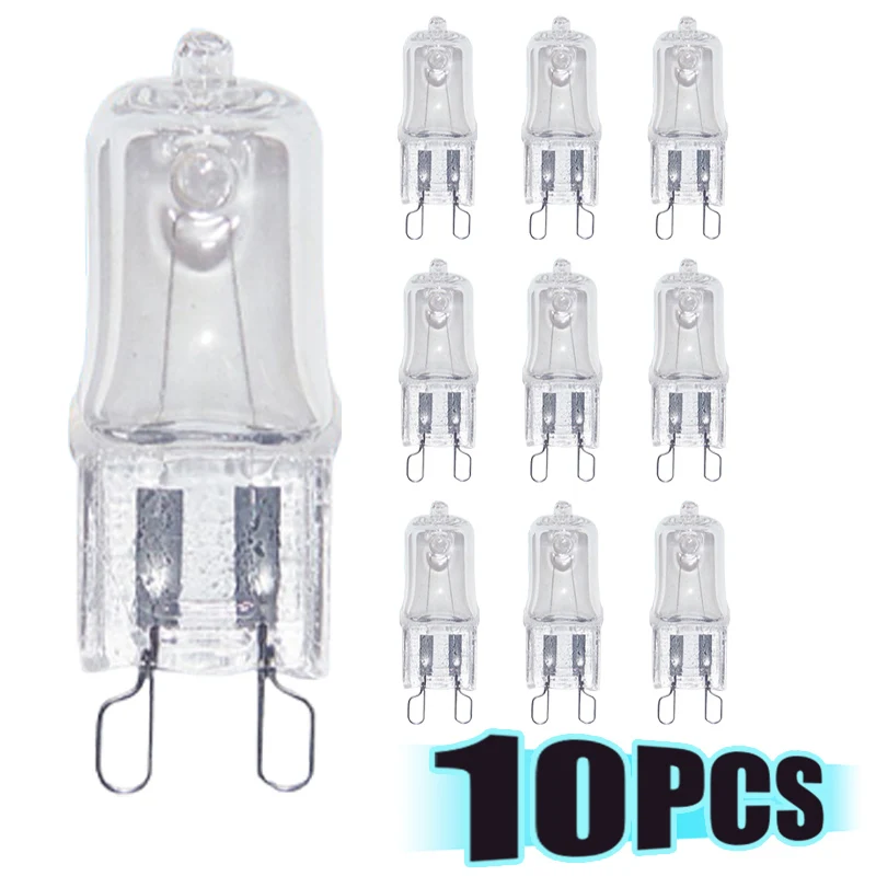 10 Pcs Oven Light Bulb G9 High Temperature Bulb Steamer Light 25w 28w 40w 60w