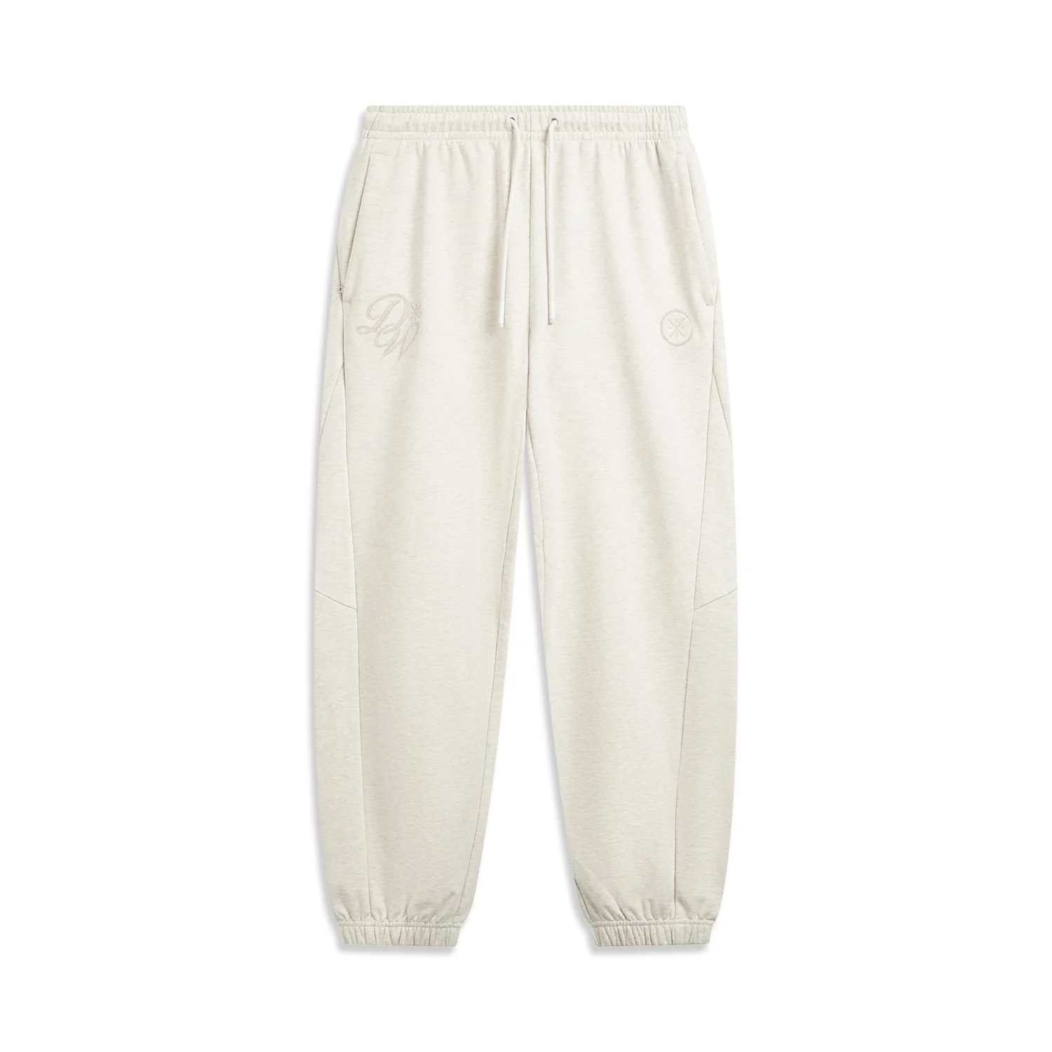Li-Ning Men's WADE Pants Loose Fit 84%Cotton 16%Polyester SORONA Comfortable Zippered Pocket LiNing Sweatpants AKLW005 image 4