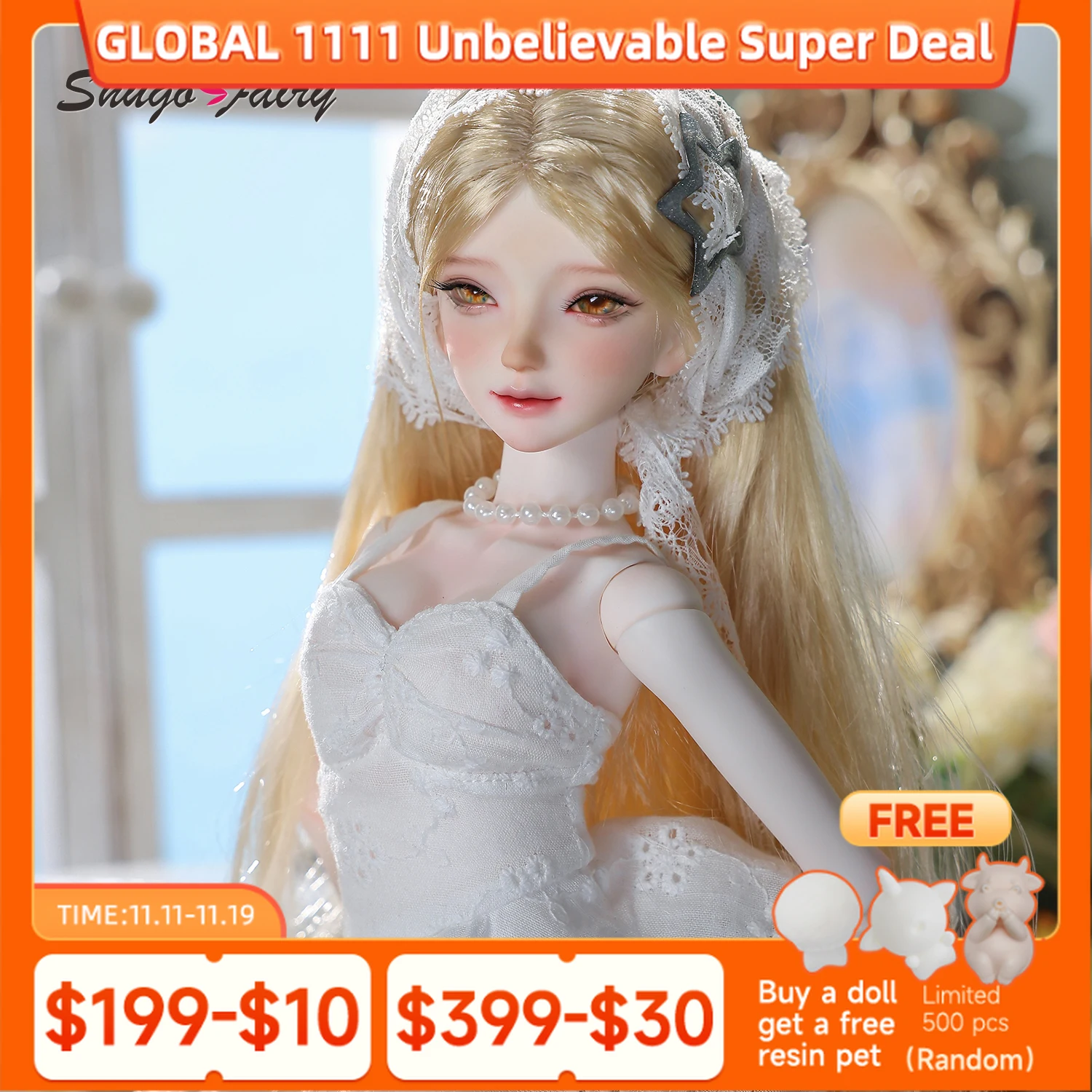 

Xana F Bjd кукла 1/4 Bariy французский винтажный девичий аниме девушка расклешенные джинсы оригинальные шарнирные игрушки полный комплект ShugaFairy Bjd