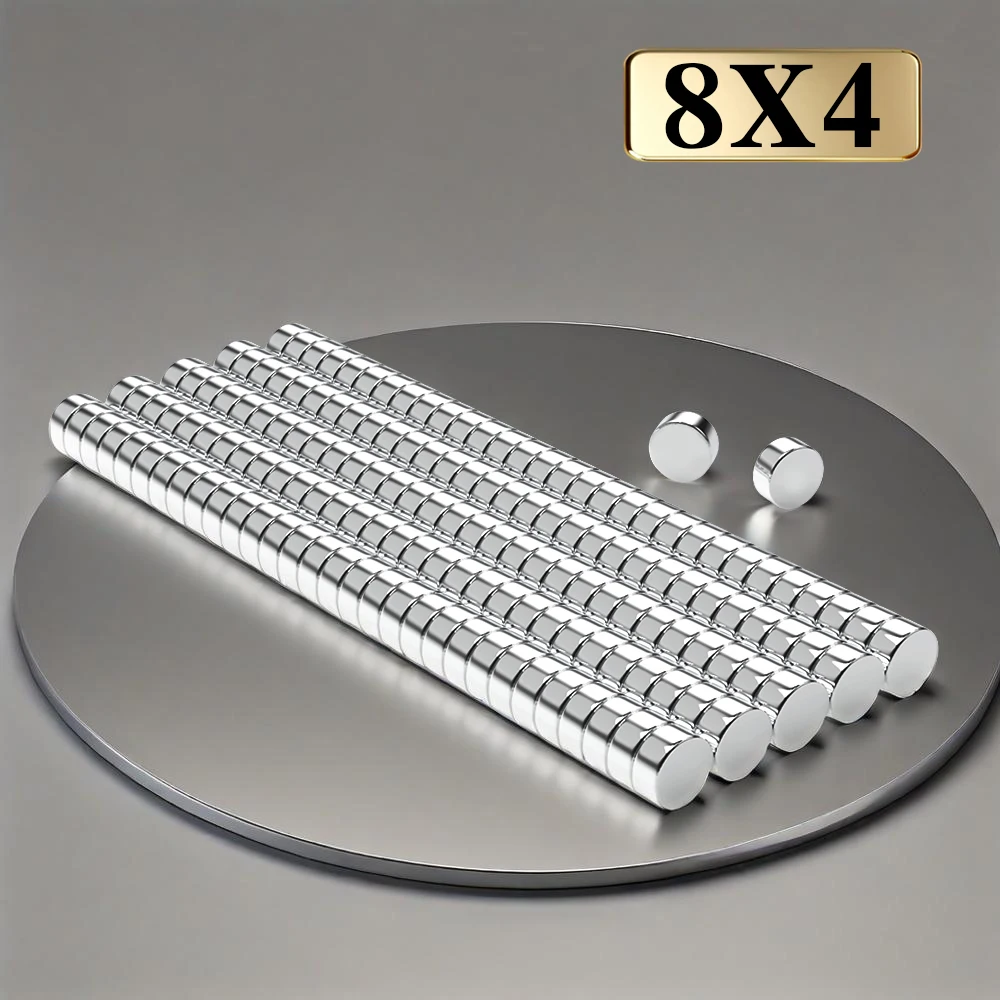 8 x 4 mm Imans Kühlschrankmagnete für DIY-Büro, Whiteboard, Werkstatt, geeignete Werkzeuge, Zuhause, Arbeitsplatz