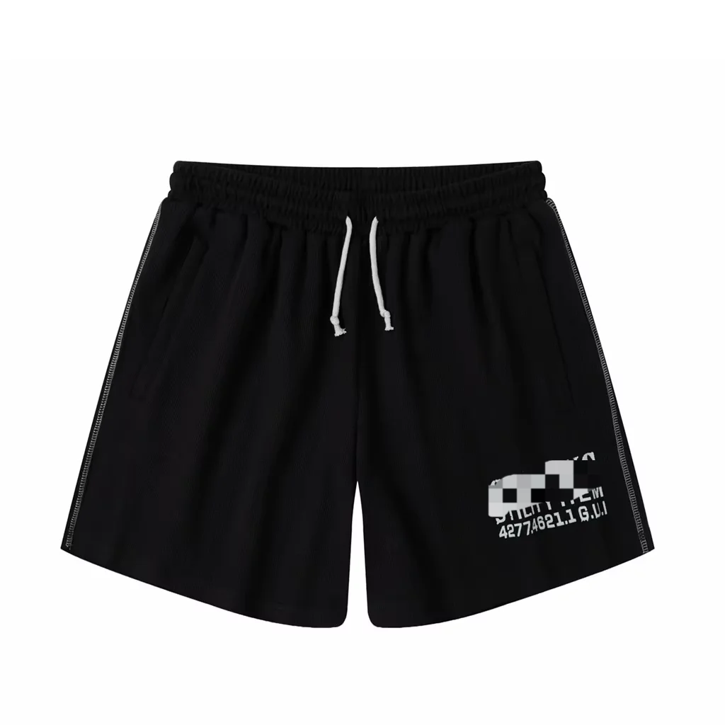 Fitness and bodybuilding summer new sports running basketball ultra short muscle waffle shorts