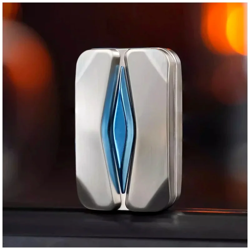 EDC Infinite Position Magnetic Push Card Plate Mechanical Slider Fidget Toys Halloween Gift Anti Anxiety Stress Relief Toys