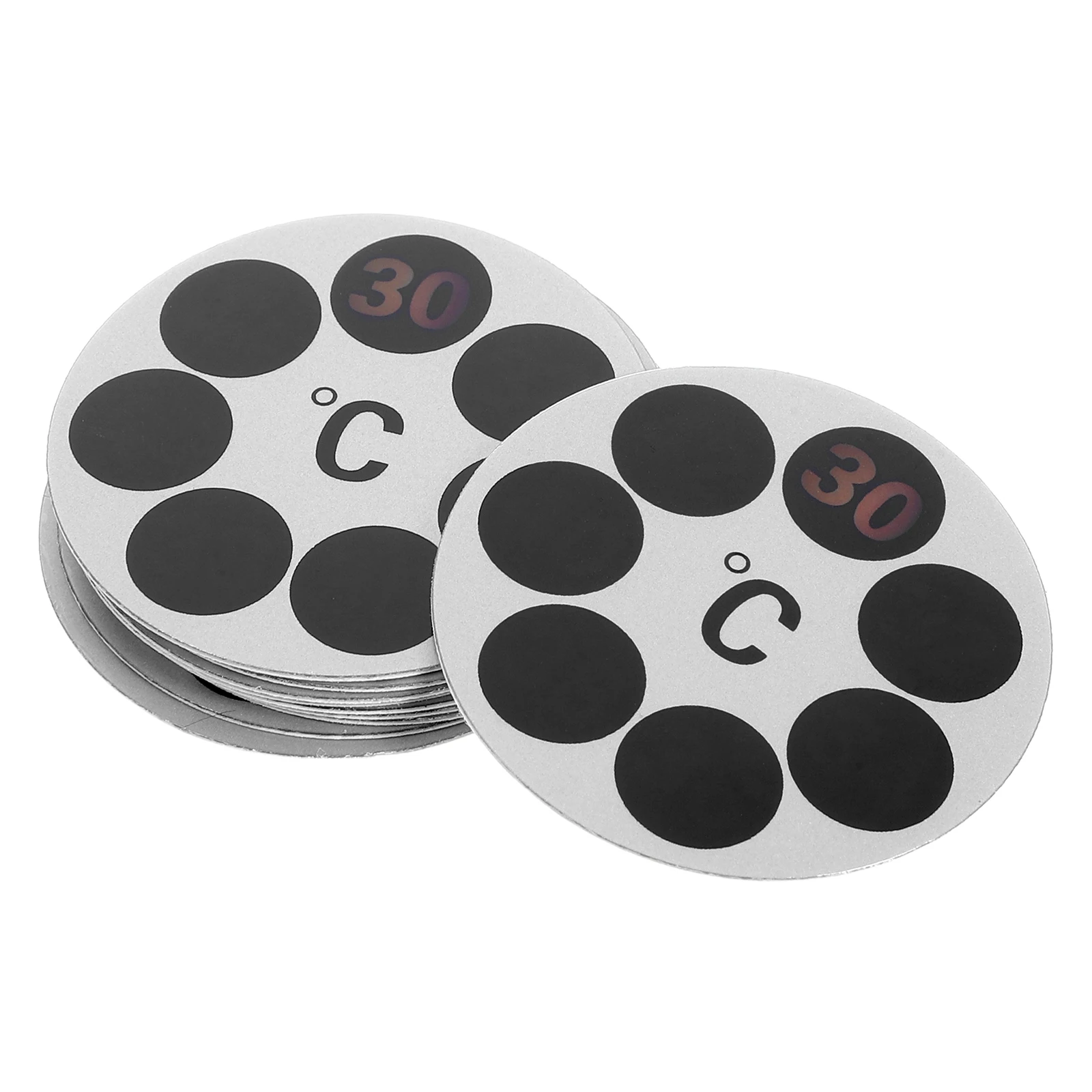 10pcs Temperature Baby Water Tub Thermometer Bath Sticker Safe Pet Material Liquid Crystal Colorchanging Waterproof