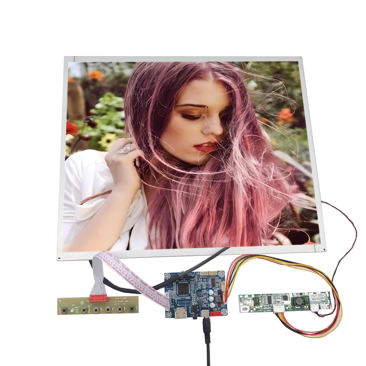 

M170ETN01 AUO 17 inch resolution 1280x1024 lcd screen with rtd2513A controller board input LVDS speaker output