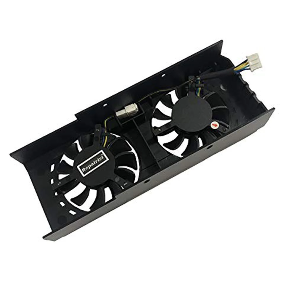 4Pin 4Lines,GPU Cooler,Graphics Card Fan,For MSI RX460 RX550 RX560 2GB 4GT LP OC,VGA Video Card Cooling