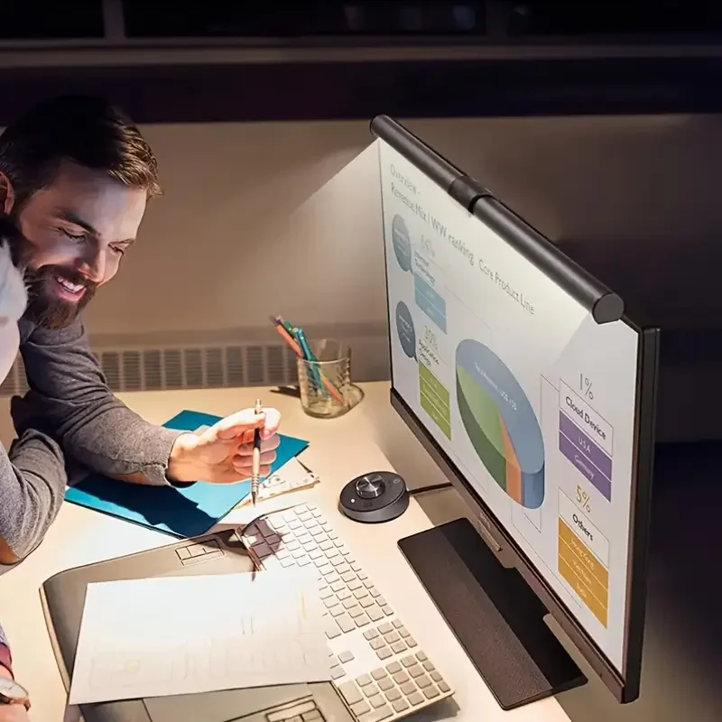 Monitor Light Bar - شريط إضاءة RGB للشاشة، مصباح طاولة