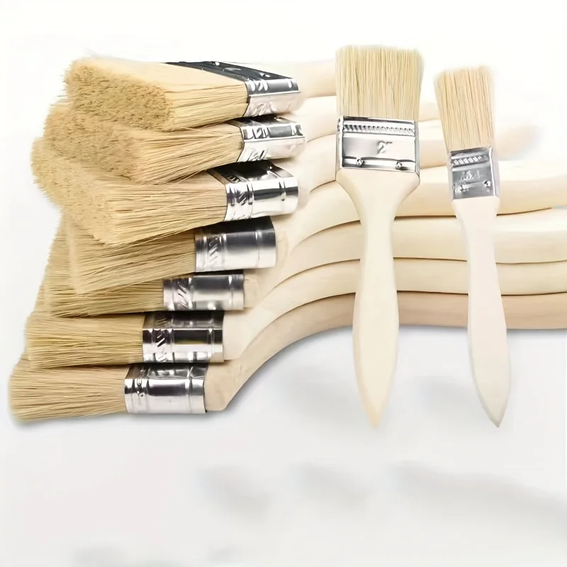 

Набор кистей для разделения цветов на картинах, ручной инструмент для окрашивания, идеально подходит для внутренних и наружных работ по стенам и потолкам, 6 шт.