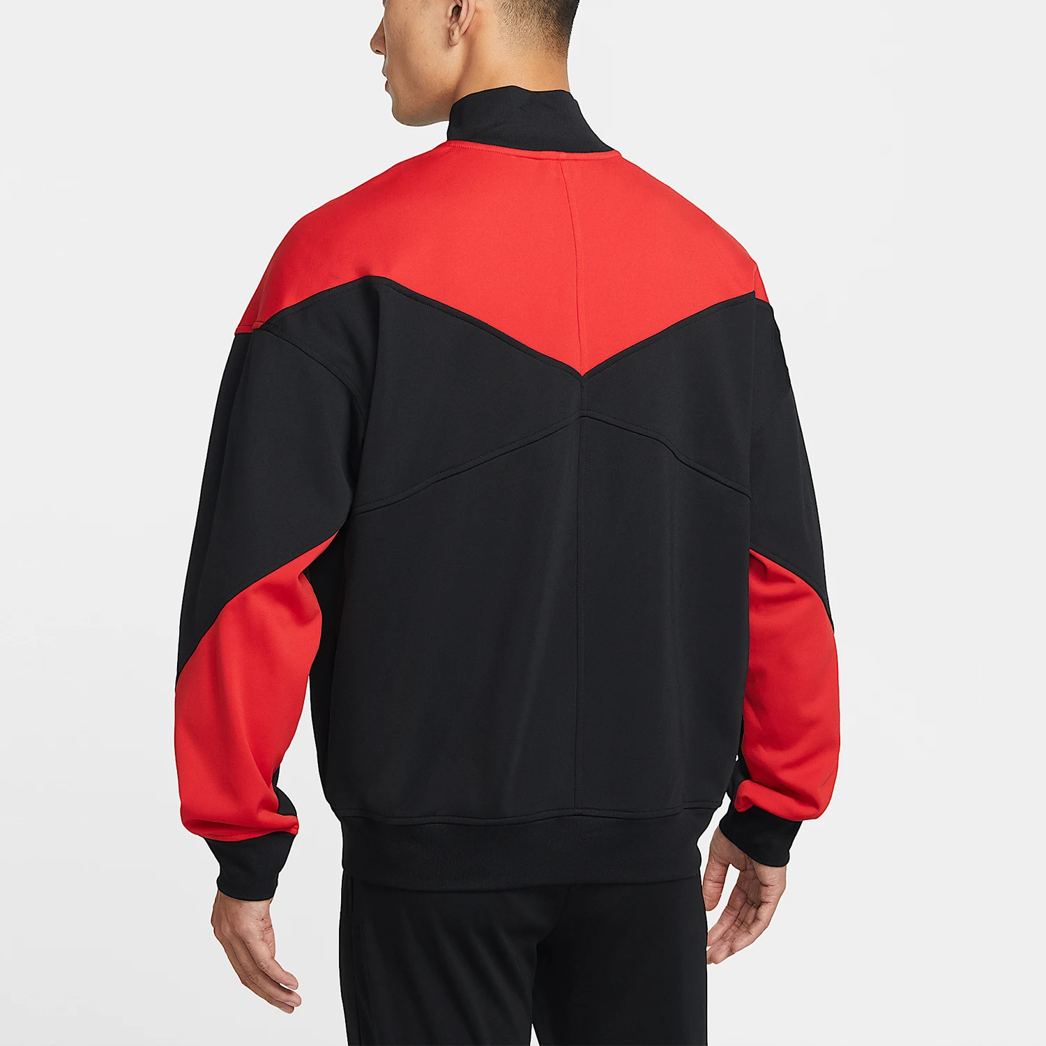 Nike genuine Dri FIT men's loose and plush long sleeved jacket jacket IQ0484-010