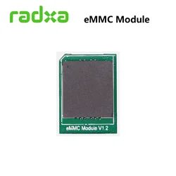 Moduł Radxa eMMC 16/32/64/128 GB kompatybilny z systemami Radxa SBC, z możliwością podłączenia, wysokiej jakości chipy pamięci masowej