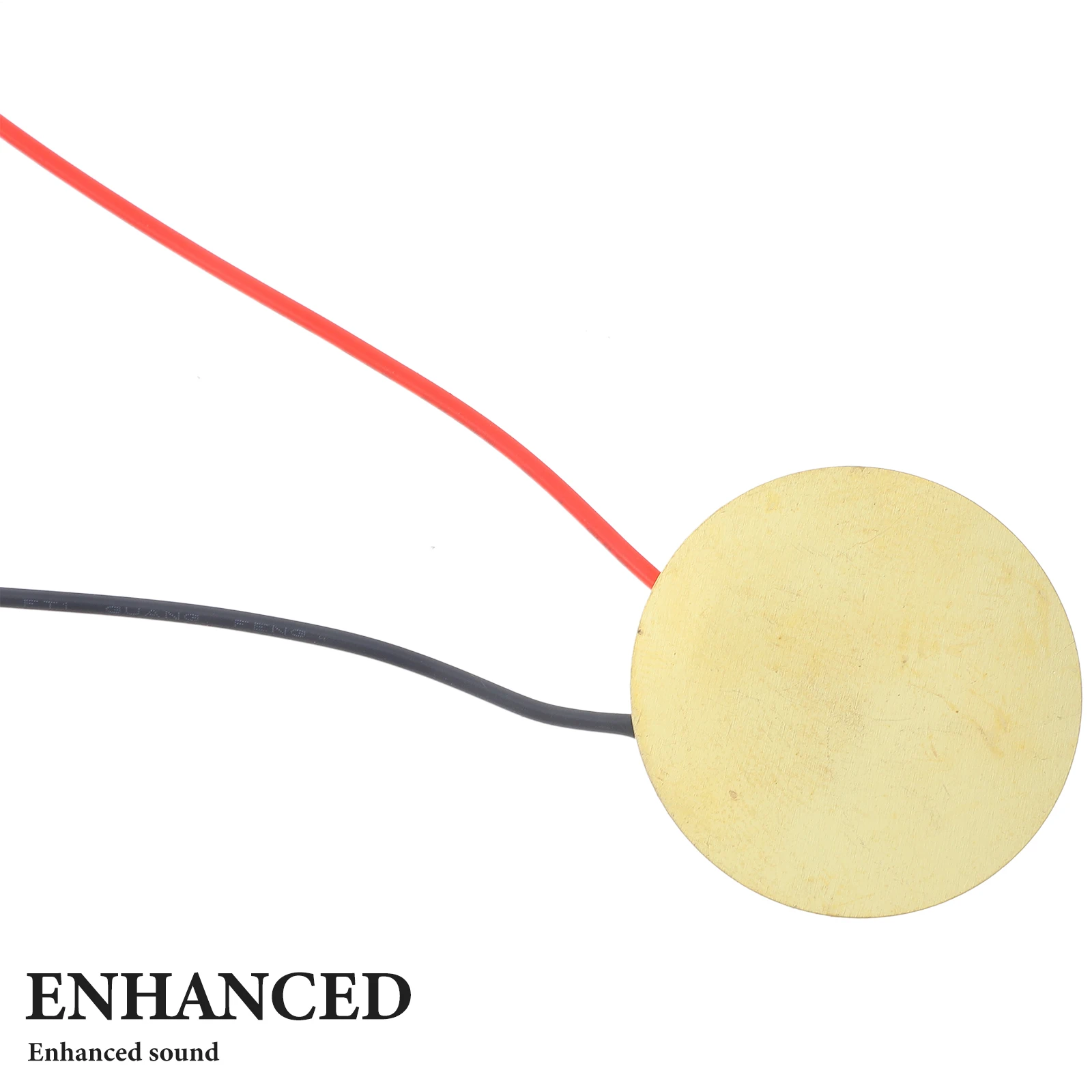 

15pcs Guitar Pickup Piezo Discs Acoustic Transducer Contact Microphone Buzzer For Strings Drums Durable Brass Elements Guitar