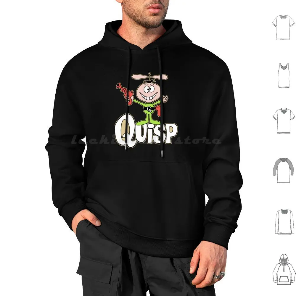 Quisp Cereal Hoodie cotton Long Sleeve Quisp Cereal