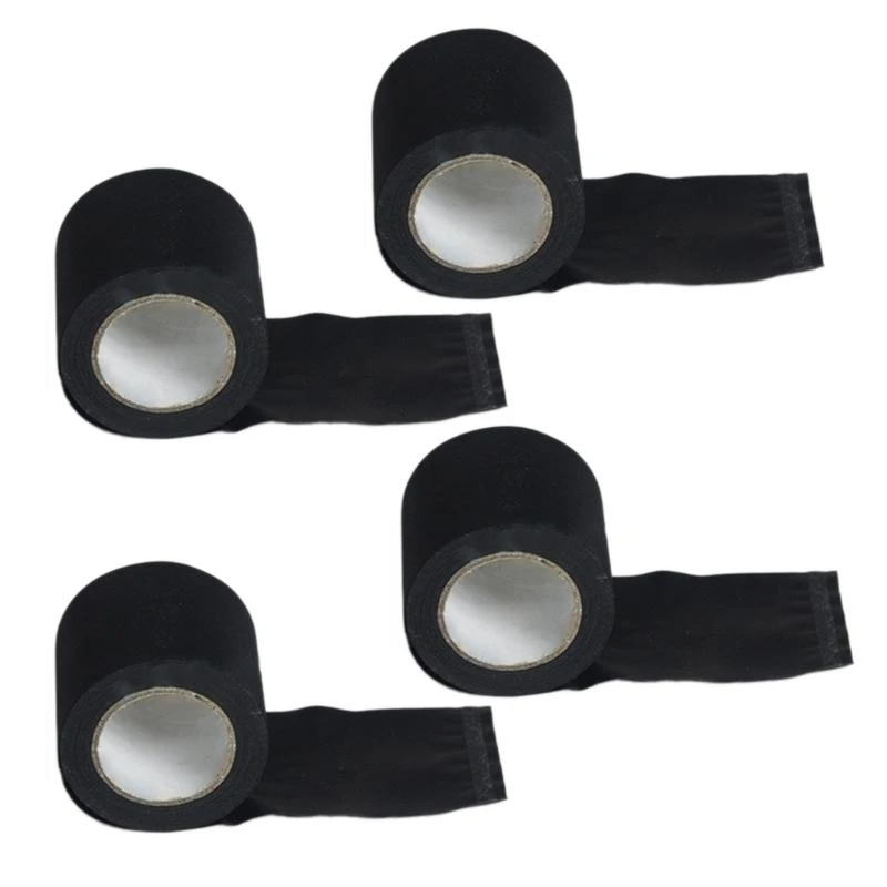 4pcs PVC Aircon Binding Tapes PVC Weatherproof Wrapping Straps set Quick Installation for Home & Property Maintenance