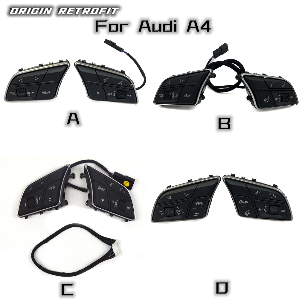 for Audi A4 steering wheel control button 8WD 951 523 8W0 951 523