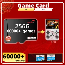 Tarjeta de juego para R36S, Memoria TF, Plug & Play, juegos Retro preinstalados, PSP, PS1, SD, consola portátil, tarjeta de alta velocidad