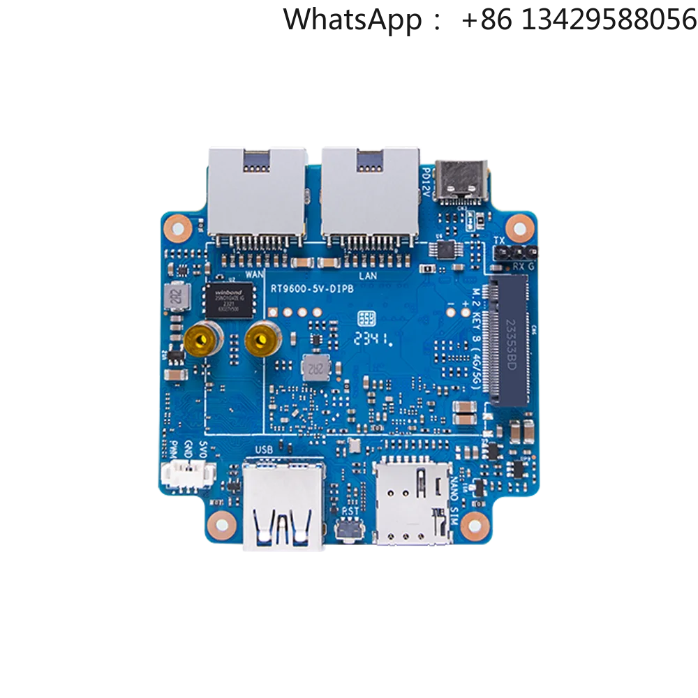 Banana Pi Bpi-wifi6 Mini Open Source Router With Antenna Case Triductor Tr6560 Tr5220 Wifi Soc Dual Core Arm Smart Routing Board