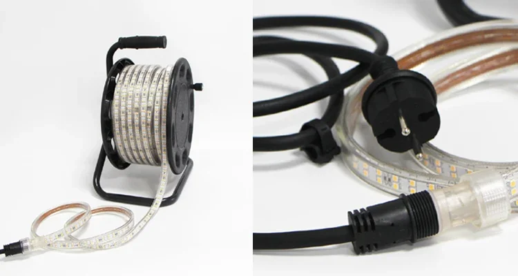 AC220V Portable Outdoor Party Light LED Strip Light for Camping/Party/Constructions Sites/Wedding