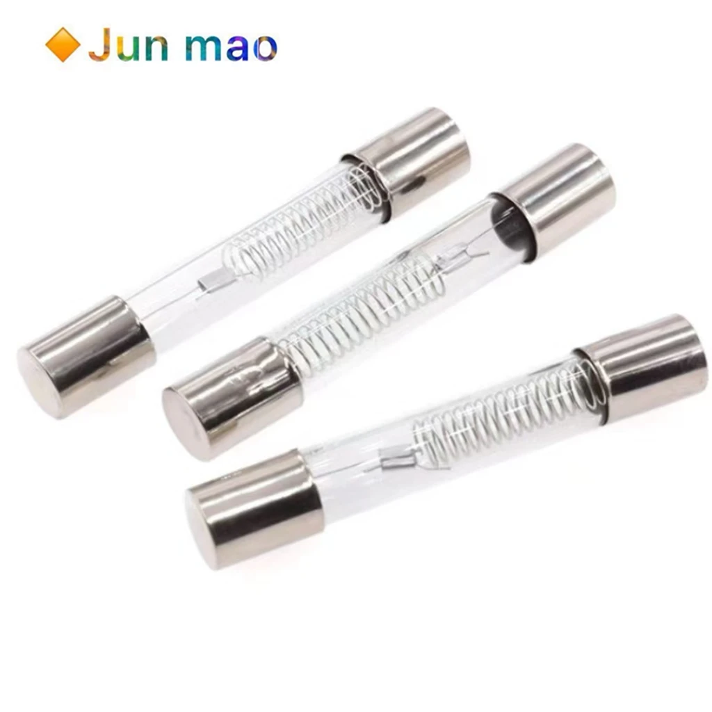 5pcs 5KV Special Microwave Oven Fuse 6X40MM 0.7A 0.75A 0.8A 0.85A 0.9A 1A Glass Tube Fuse 5000V 700MA 6x40mm High-Pressure Fuse