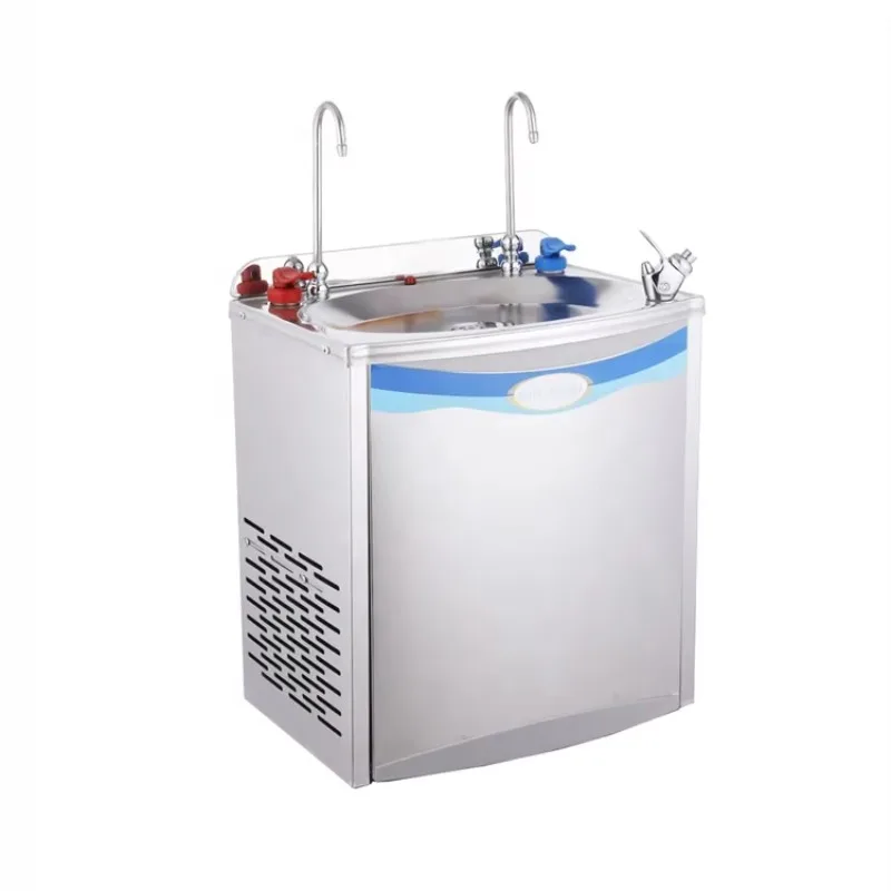 Wall Mounted Or Desktop Stainless Steel Public Cold Water Dispenser