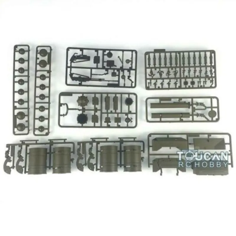 

HENG LONG 1/16 T72 RC Tank Russian Decoration Plastic Parts Bag 3939 TH16999