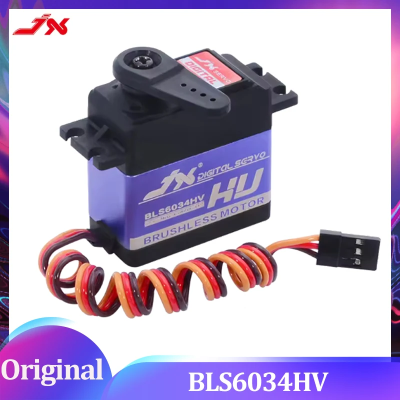 JX Servo BLS6034HV 34kg 7.4V Brushless HV Metal Gear Digital Servos For RC Cars Crawler RC Boat Robot Airplane Helicopter