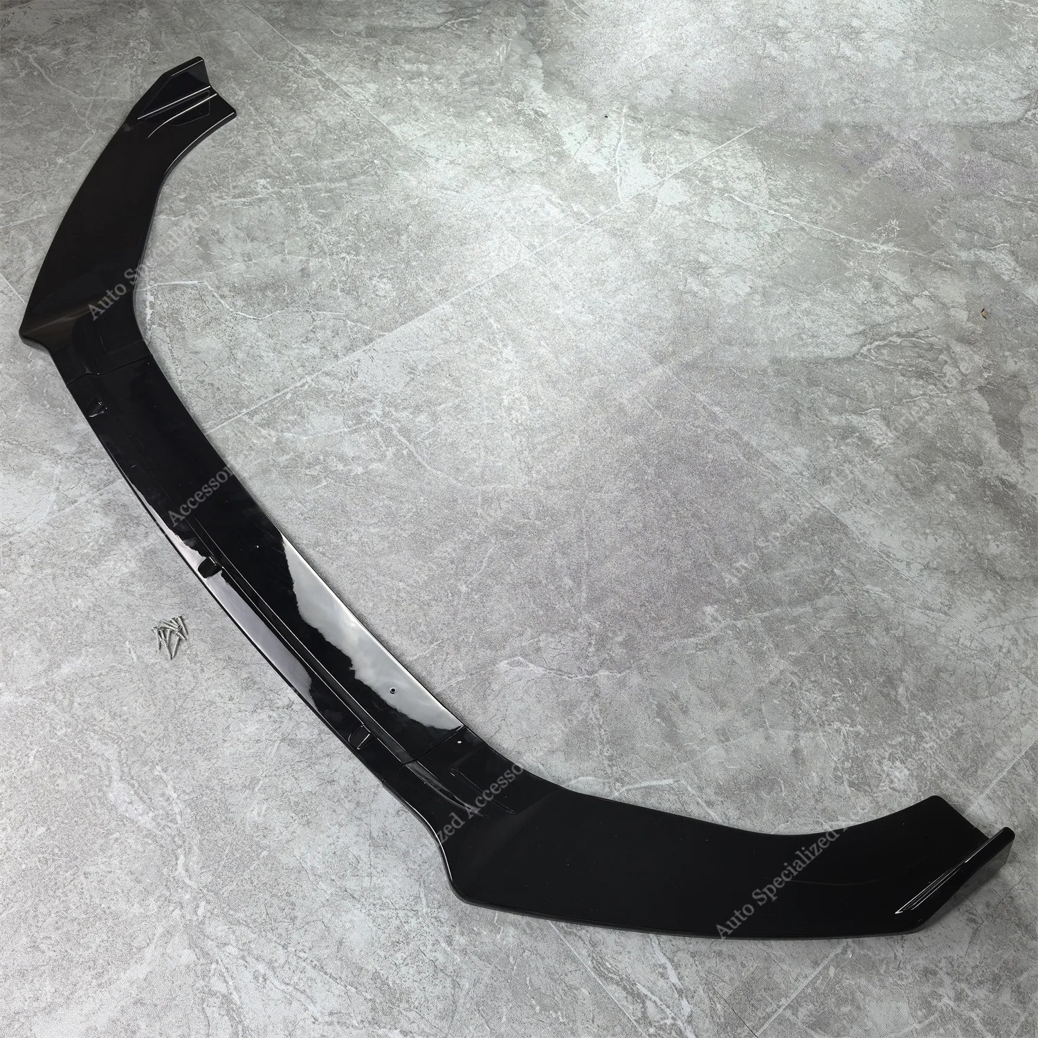 Front Bumper Lip Spoiler Splitter Diffuser Retrofit For Ford Fiesta MK8 ST ST-line 2017-2021 Pre-Lci Styling Bodykits Tuning view 4