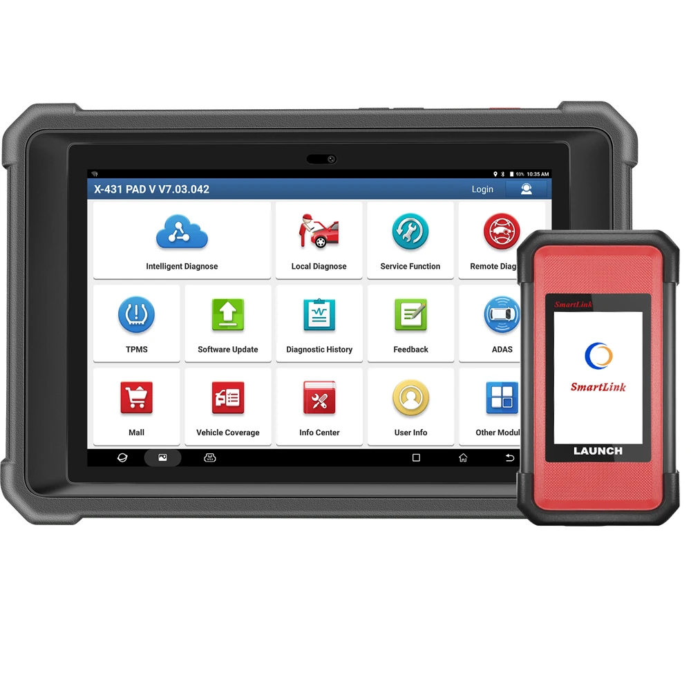 LAUNCH X431 PAD V Elite ECU-Codierungs-Scan-Tool, Topologiekarte, Vollsystem-Diagnosescanner, Vollständige bidirektionale Steuerung & 60+ Reset-Funktionen – Detail 16
