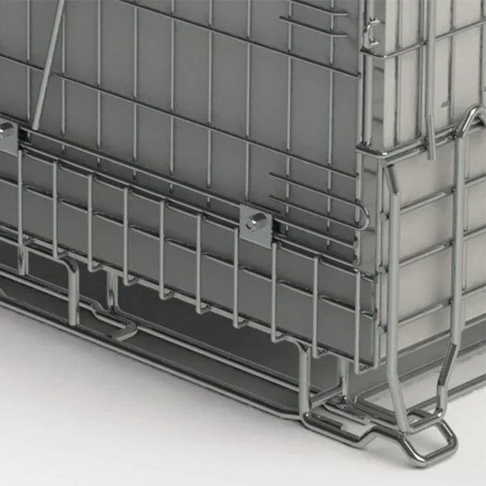 Material Handling Stackable Collapsible Galvanized Welded Steel Wire Mesh Container WarehousingHot Sales Cheap And Fine