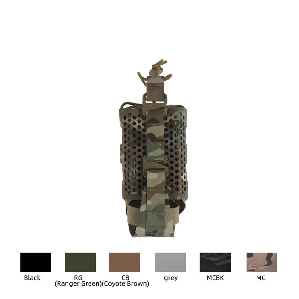 Radio Pouch Tactical Vest MOLLE Accessory Bag Communication Equipment Storage Bag