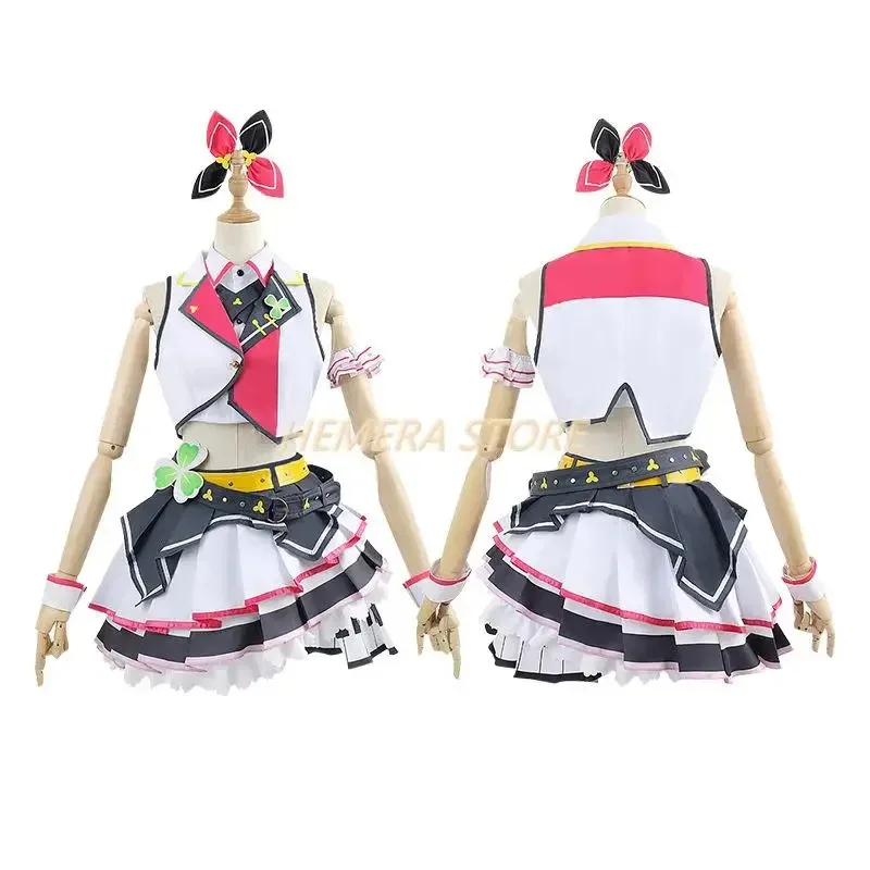 Proyecto de Cosplay Sekai, disfraz colorido de escenario, más salto, Kiritani Haruka Hanasato Minori Momoi Airi Hinomori Shizuku