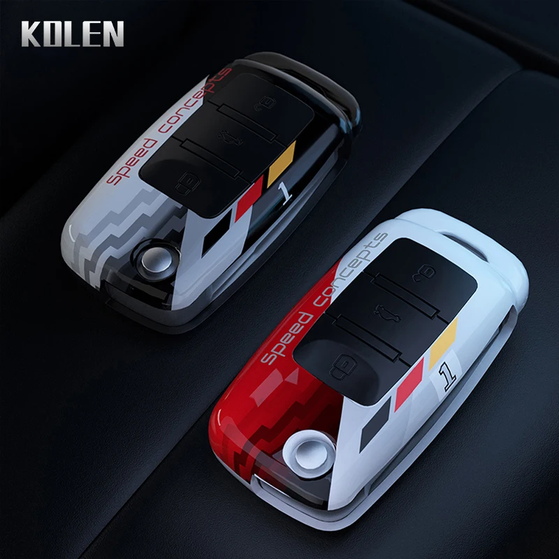 ABS Car Remote Key Case Cover Shell Fob For VW Volkswagen Polo Tiguan Passat B5 B6 B7 Golf 4 5 6 MK6 Jetta Lavida Skoda Octavia