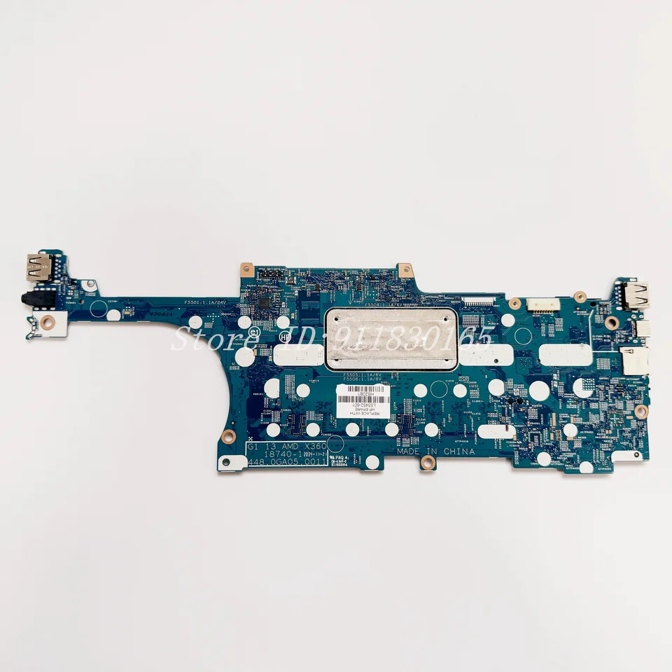 For HP Envy X360 13-AR Laptop Motherboard With Ryzen R3-3200U R5