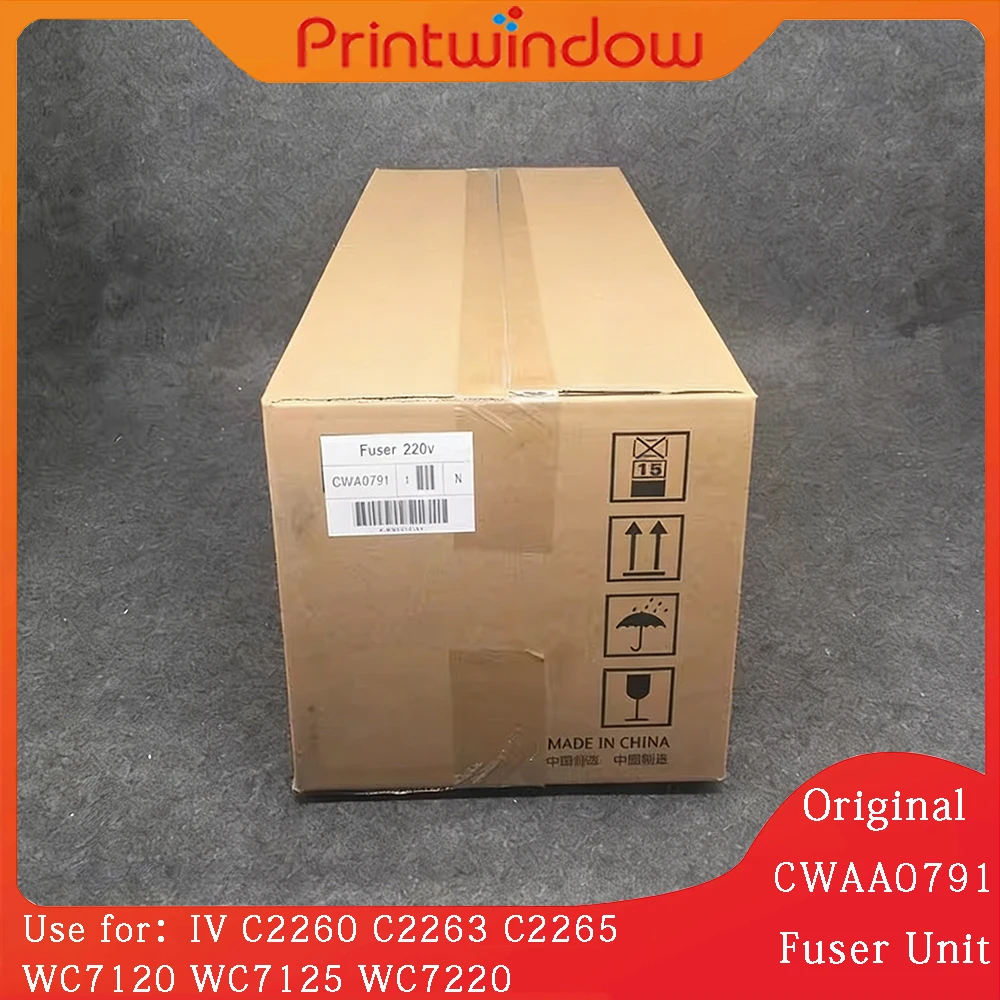Original CWAA0791 Fuser Unit for Xerox IV C2260 C2263 C2265 WC7120 WC7125 WC7220 WC7225 Fuser Assembly 220V
