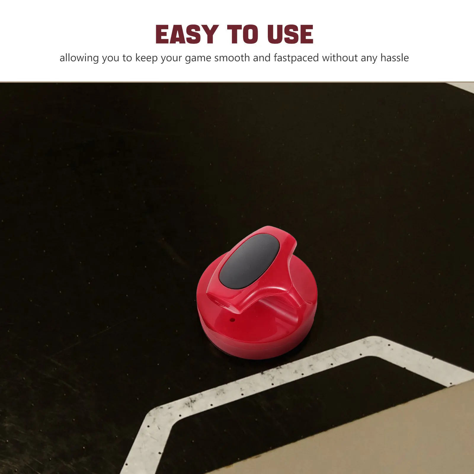 1Set Air Hockey Pusher Adhesive Lint Pad Soft Patch Self Adhesive Backing Easy Replace Compatible Standard Table Optimal Glide
