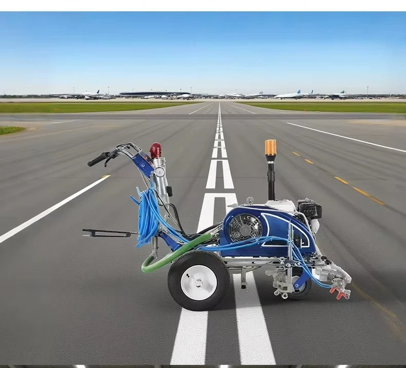 High-precision Airport Runway Marking Machine - Heavy-duty Road Marking Equipment for Airport Runways/Taxiways