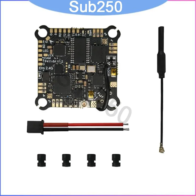 

Контроллер полета Sub250 Redfox A1 AIO 1S, с кабелем F4 FC 5A ESC и приемником ELRS 2.4G A30 для Whoopfly16 Nanofly16 20
