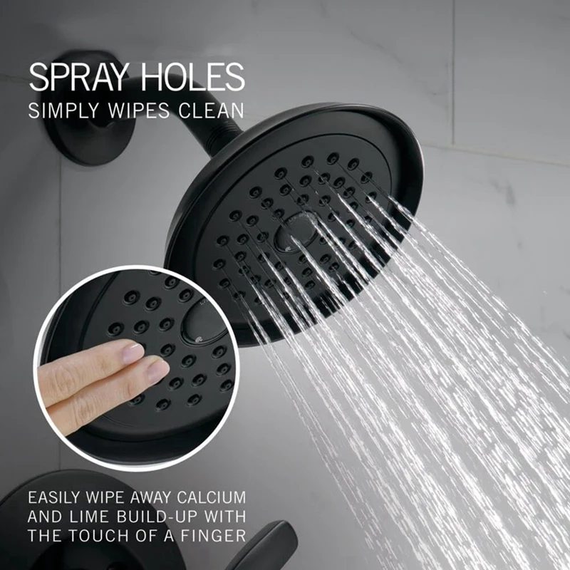 

T14032-BL Матовая черная ручка для душа, металл, для комплекта отделки душа серии 14, RP46074, для клапанов серии R10000-ABRM