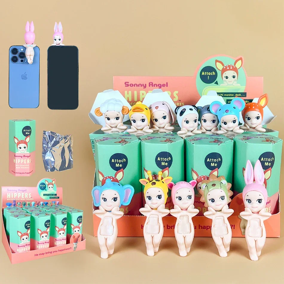 Sonny Angel Blind Box 20th Anniversary hippers looking back Fruit And Vegetable Anime Figures Ornaments Dolls Fans Children Gift