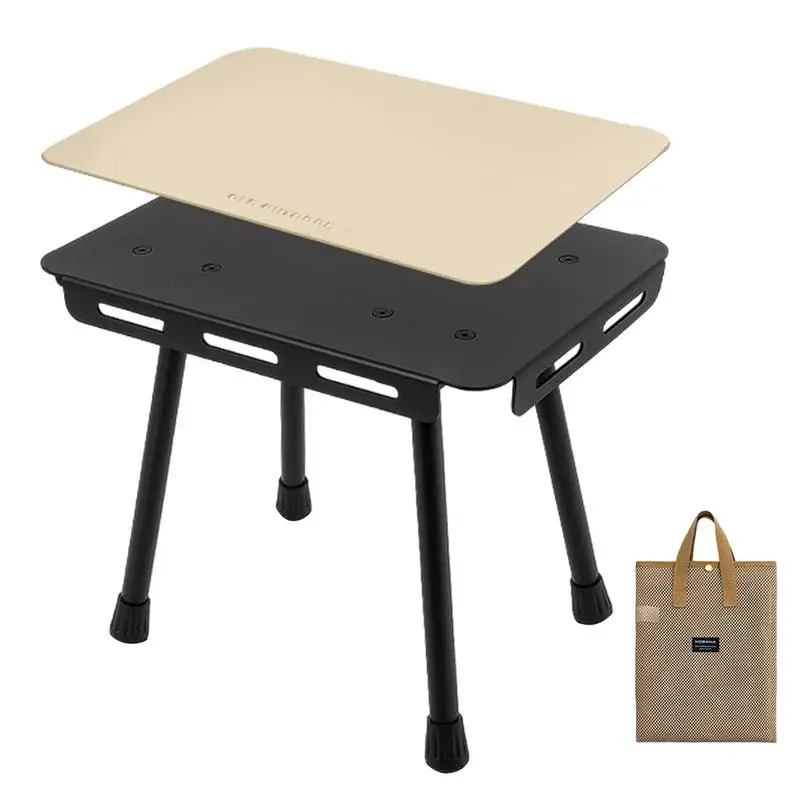 

Small Folding Table Lightweight Camping Table Picnic Table Foldable Beach Table For Camping Tailgating Outdoor Activities