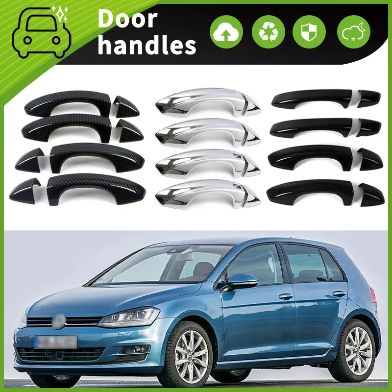 

For 13-20 Volkswagen Golf 7 7.5 door handle decoration, bowl handle handle anti scratch protective sticker