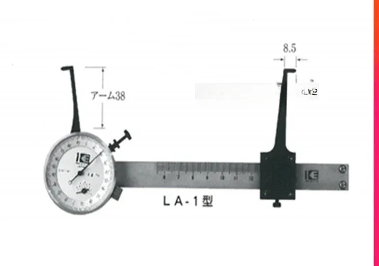 

Japanese KASEDA Vernier Type Inner Diameter Gauge Inner Caliper LA-1 LA-2 LA-3 LA-4 LA-5