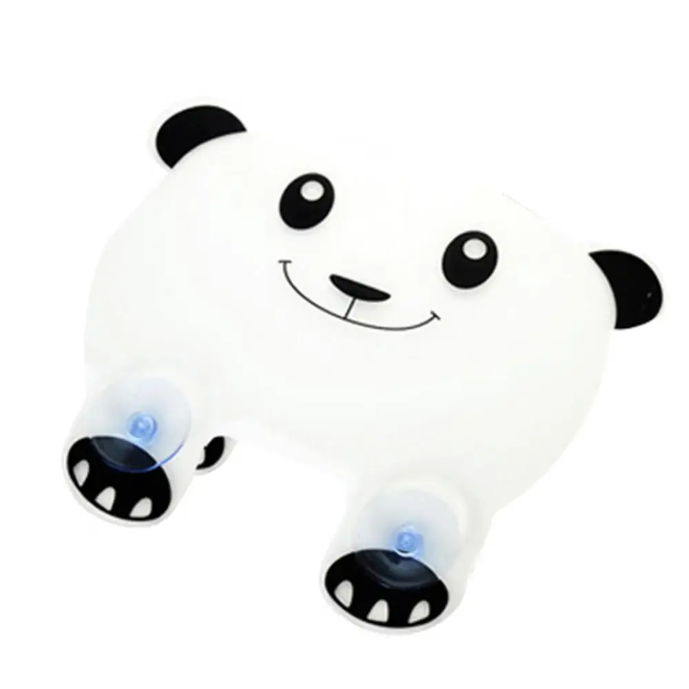 1PC Plastic Panda Splash Water Baffle Sucker Wash Splash Splash Prevention Cooking Oil Pool Guard Sink Plate Kitchen Utensil Acc