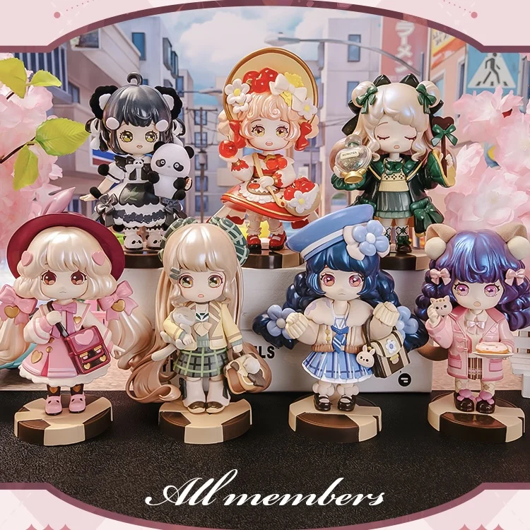 

2025 натуральная Kokoya Encounter Poetry Blind Box, третья круглая кукла Лолита для девочек, подарочный набор ручной работы, игрушка в подарок, ПВХ