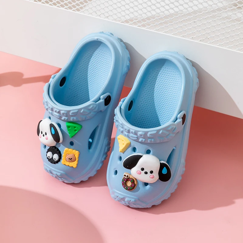 Cute Non-slip girls sandals garden shoes cartoon child baby sandals summer kids slippers high quality beach kids sandals