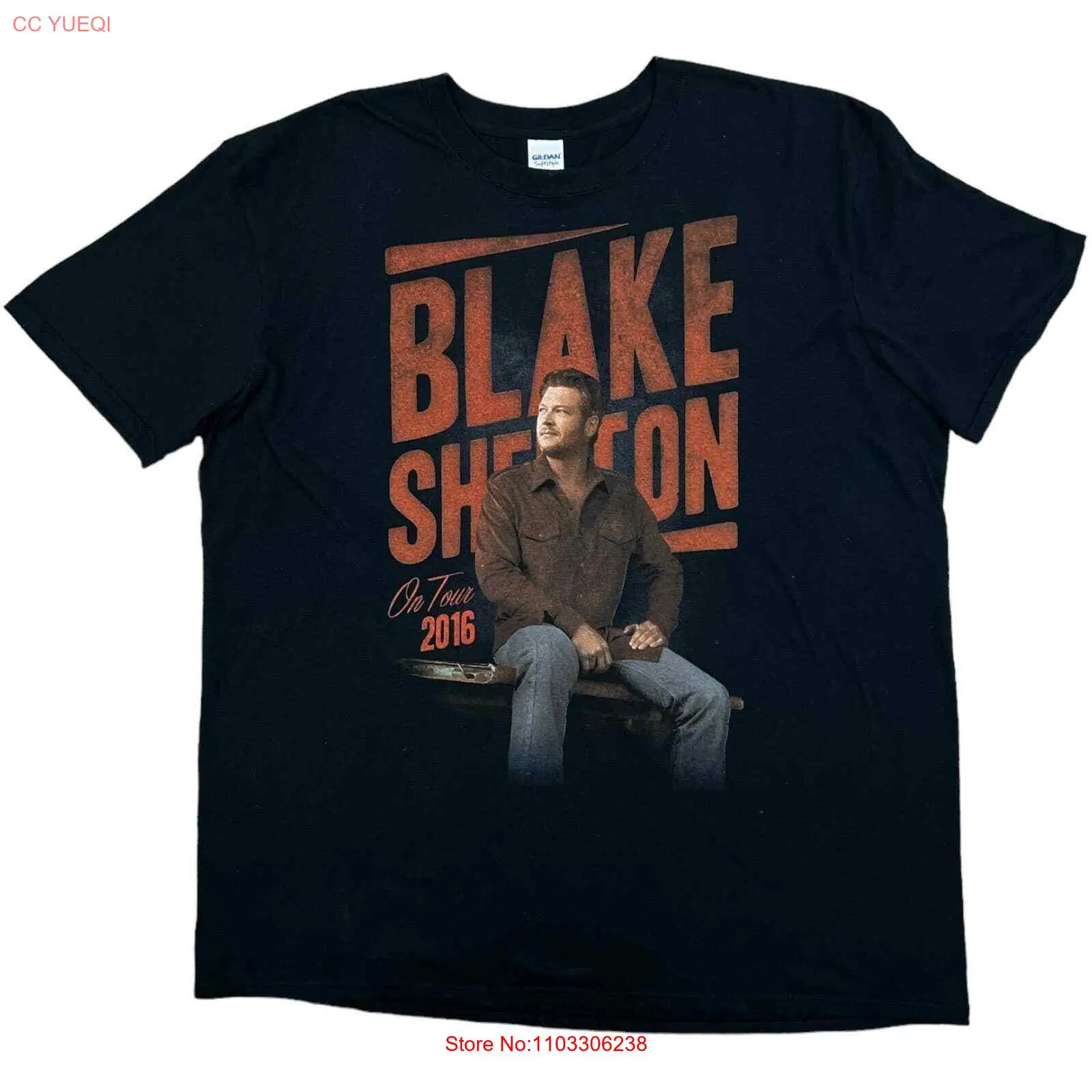 Футболка Blake Shelton On Tour 2016,