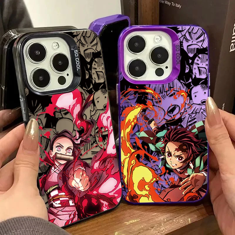 Чехол Anime Demon Slayer Tanjiroes для Xiaomi POCO F3 F4 GT F5 F6 F7 Ultra M5S M6 Pro 4G 11 Lite 5G X7 X6 X5 X3 NFC C65 C75 Cover