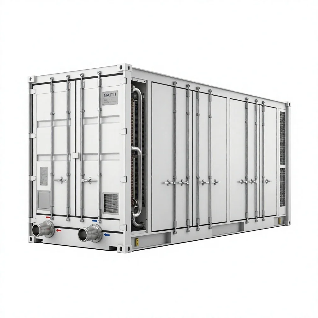 BESS Container 5MWh 1MWh Grid Solar System IP55 Protection Liquid Cooled Photovoltaic Energy Storage Integrated Cabinet LiFePO4